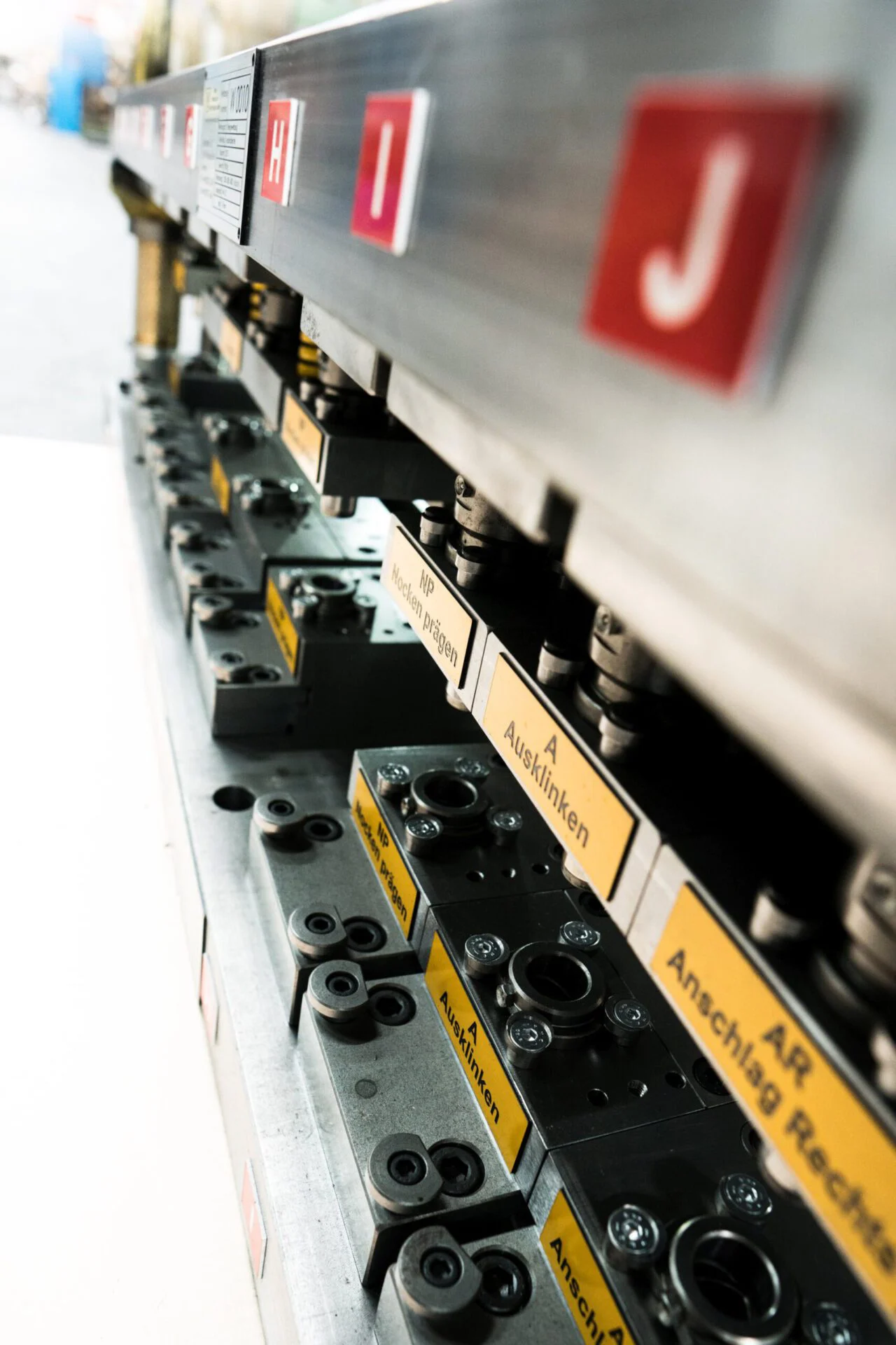 Folgeverbundwerkzeug Detailansicht